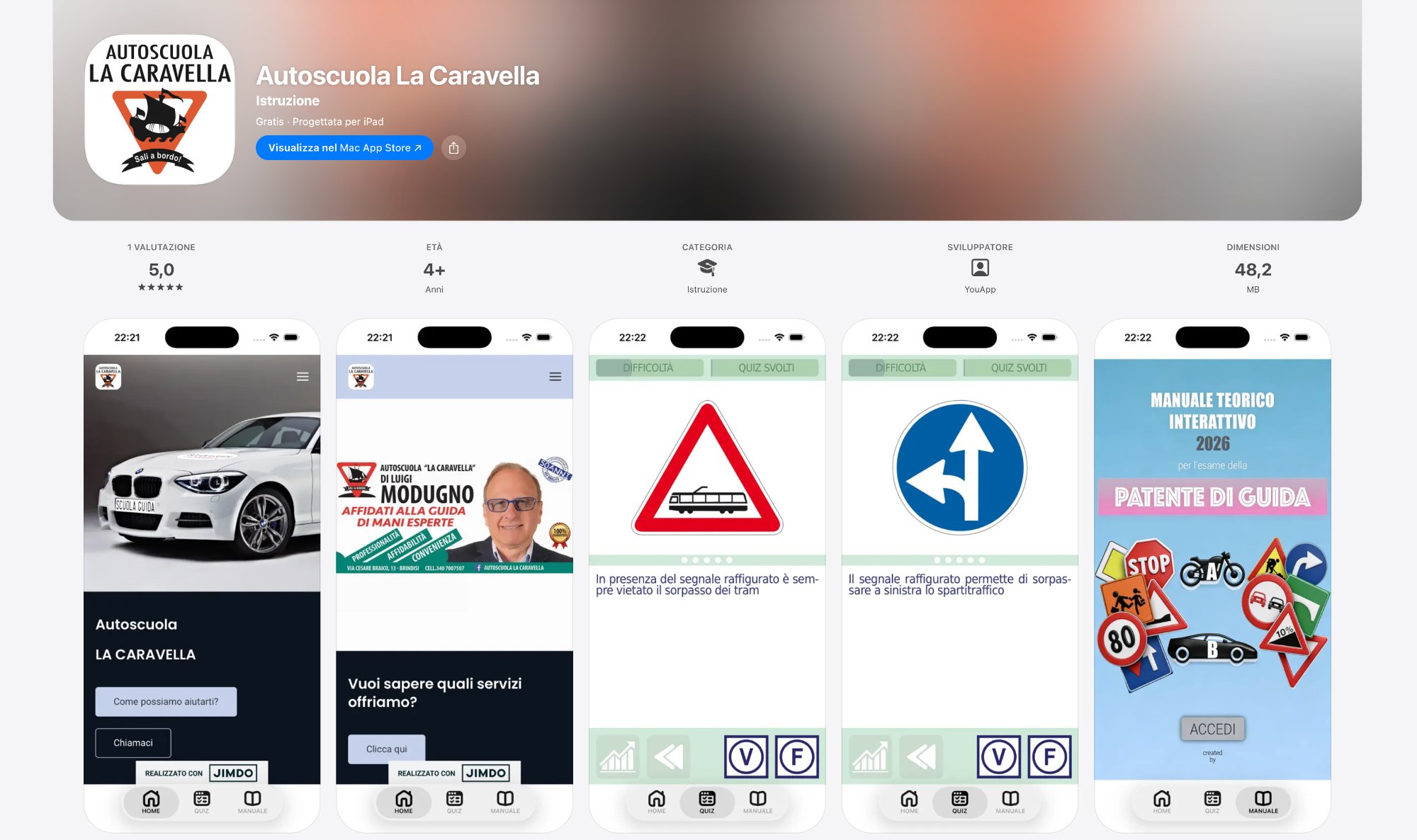 Autoscuola La Caravella App