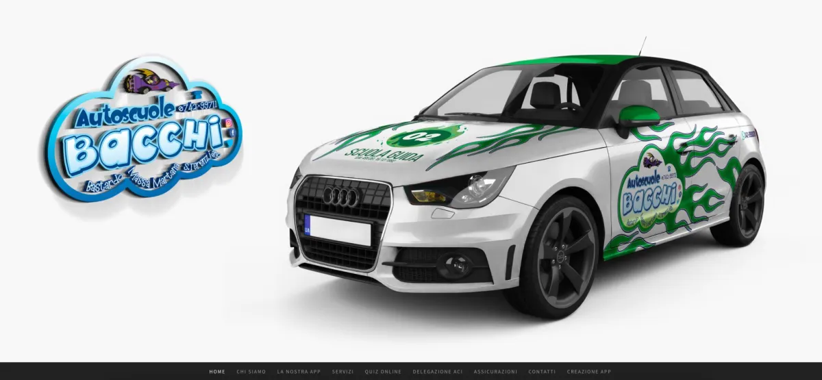 Autoscuola Bacchi website