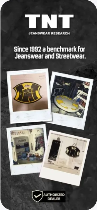 TNT Jeanswear Research sull'App Store